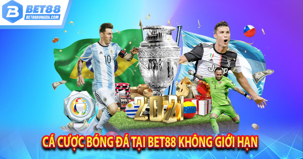 Bóng Đá BET88 Cá Cược Uy Tín Đỉnh Cao Cá cược bóng đá tại Bet88 không giới hạn